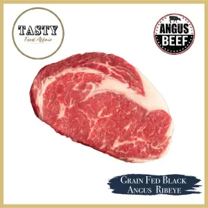 150 Days Grain Fed Black Angus Ribeye Steak