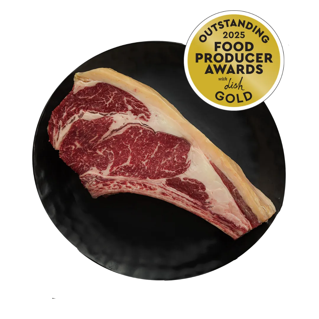 30-44 day Dry Aged Bone in Ribeye - Cowboy Steak