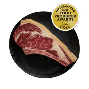 30-44 day Dry Aged Bone in Ribeye - Cowboy Steak