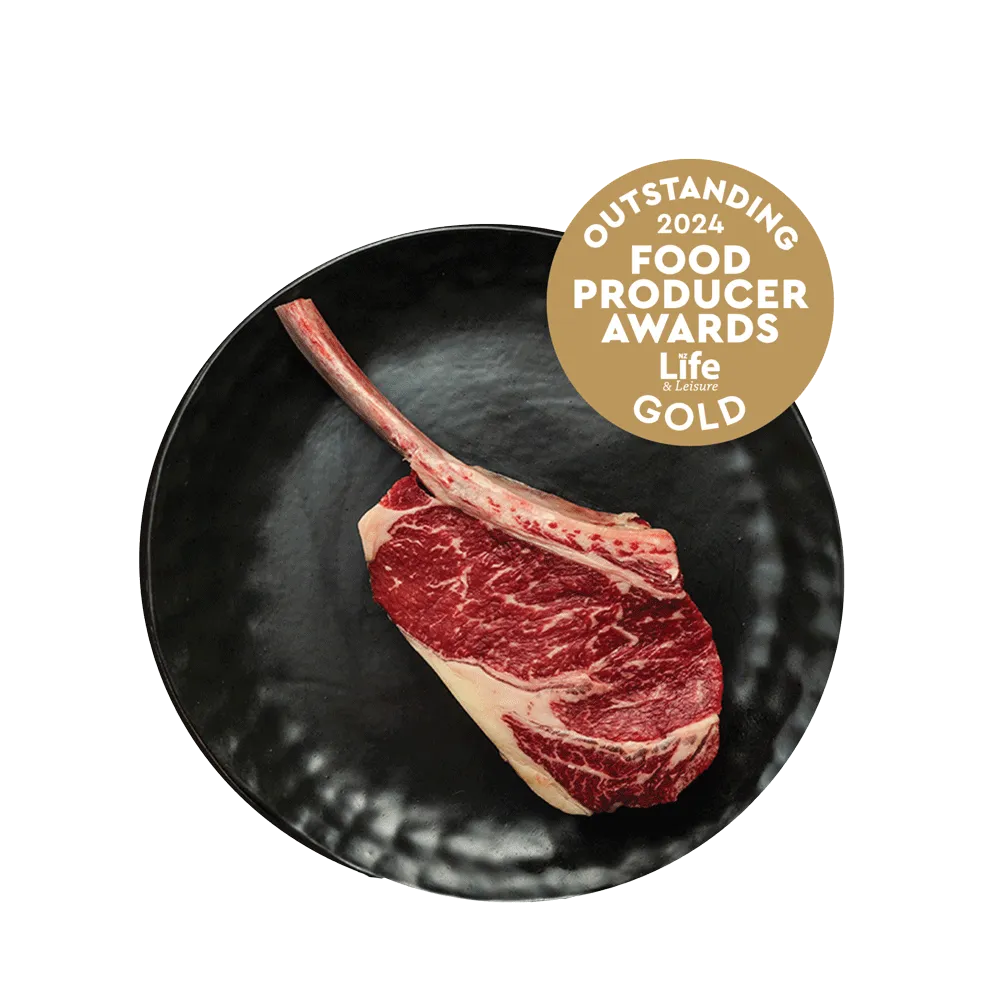 30-44 day Dry Aged Bone in Ribeye - Tomahawk Steak
