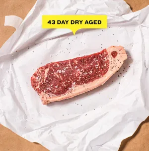 43 Day Dry Aged NY Strip