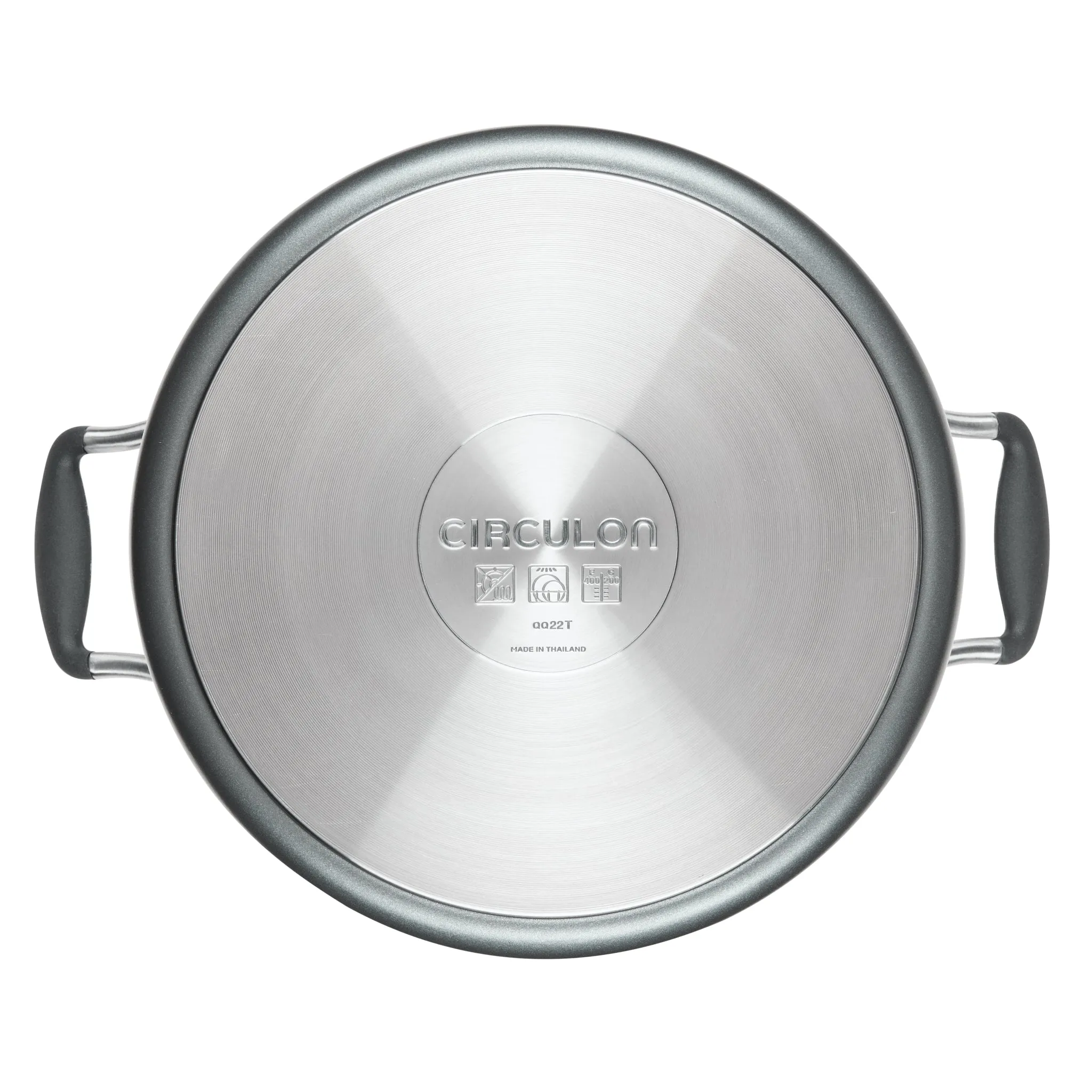 8-Quart Pot ScratchDefense™ Nonstick Stockpot with Lid