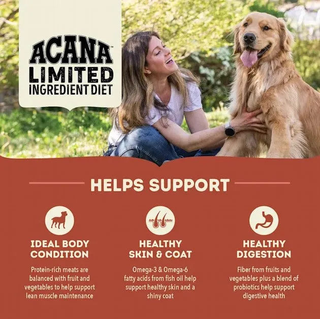 ACANA Singles Beef & Pumpkin Recipe Grain Free Dry Dog Food