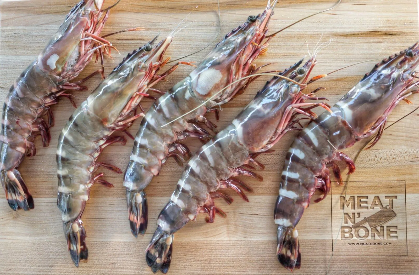 African Tiger Prawns | Wild Caught