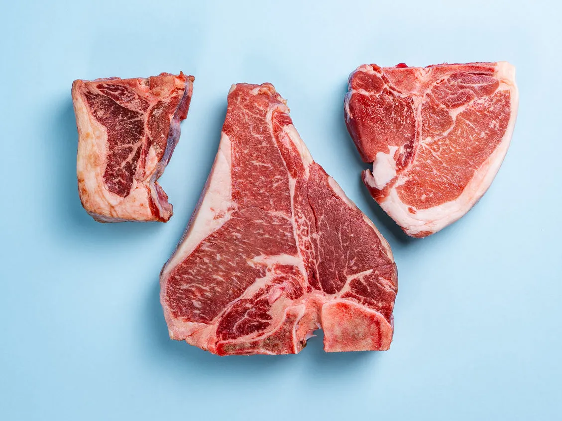 BEEF, LAMB, PORK, GOAT PORTERHOUSE SAMPLER