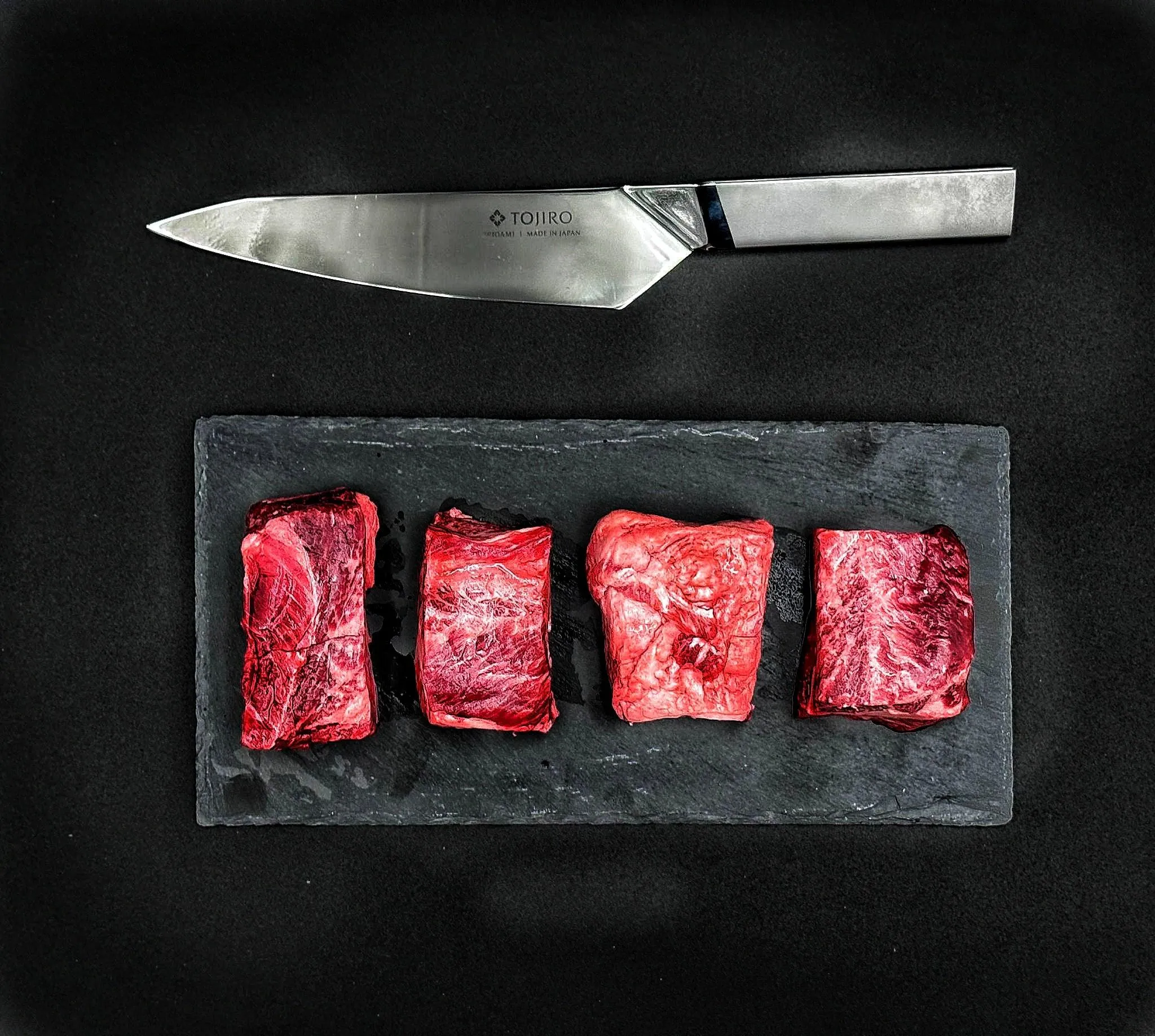 Boneless Short Rib Cube (4 Pack) | Wagyu BMS7 