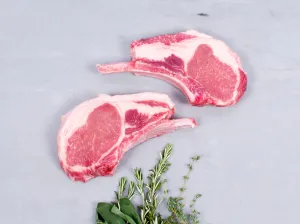 CENTER-CUT DOUBLE PORK LOIN CHOPS
