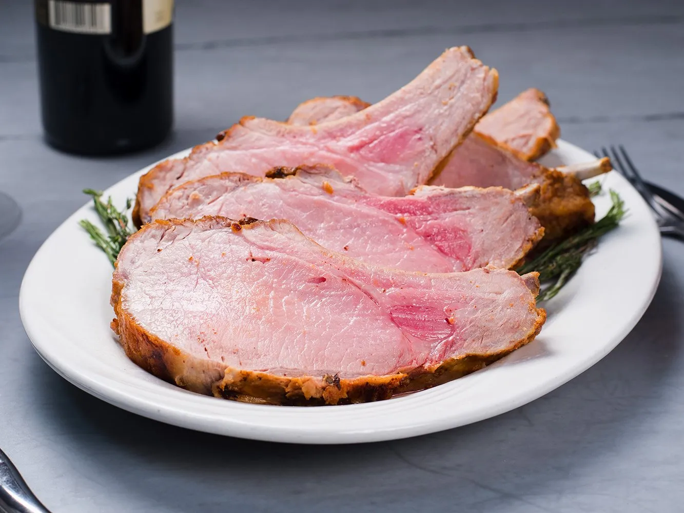 CENTER CUT PORK LOIN 5 RIB RACK