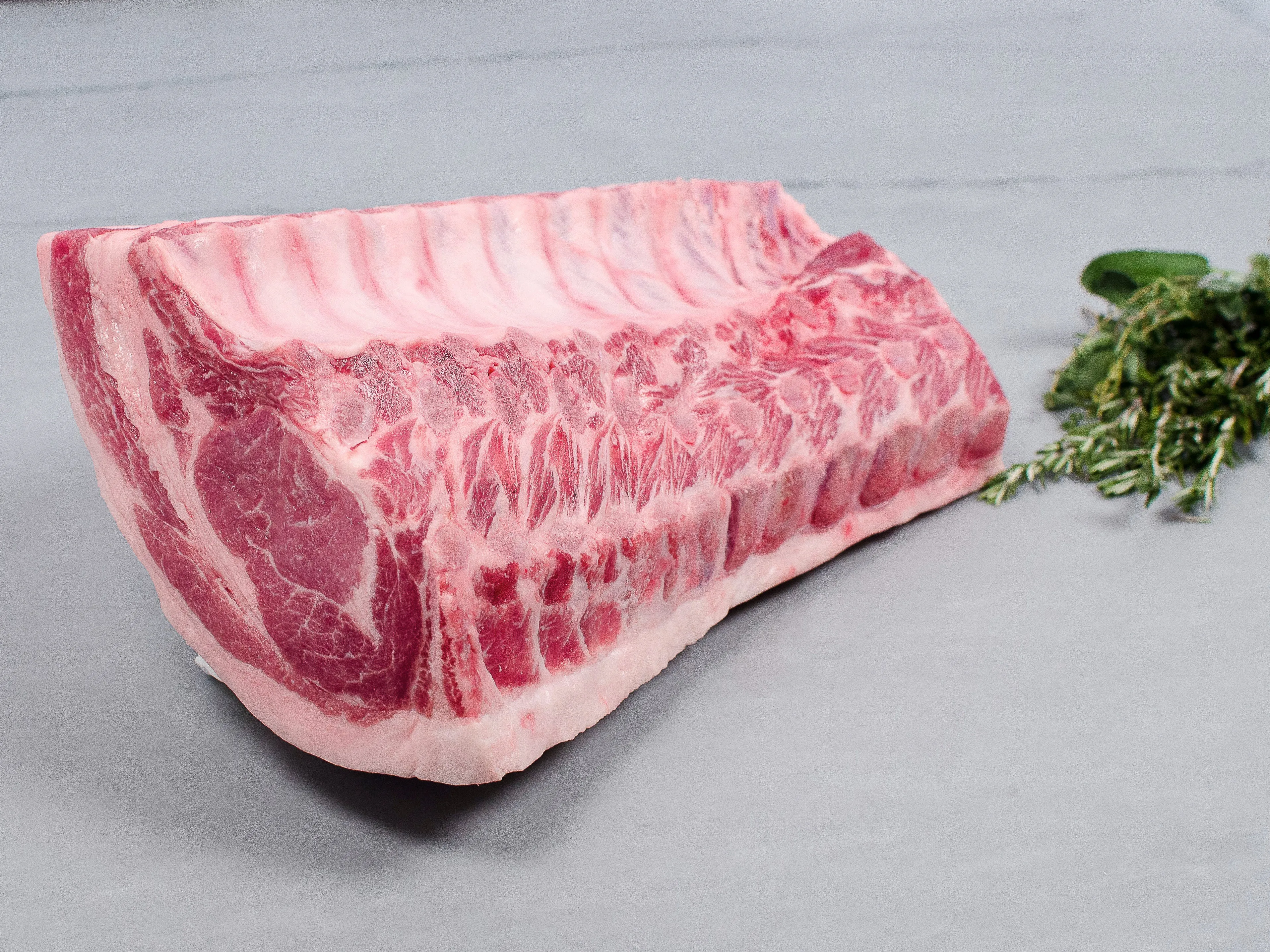CENTER CUT PORK LOIN 5 RIB RACK