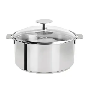 Cristel Mutine Removable Handle - 7 Qt. Stew Pan w/Lid