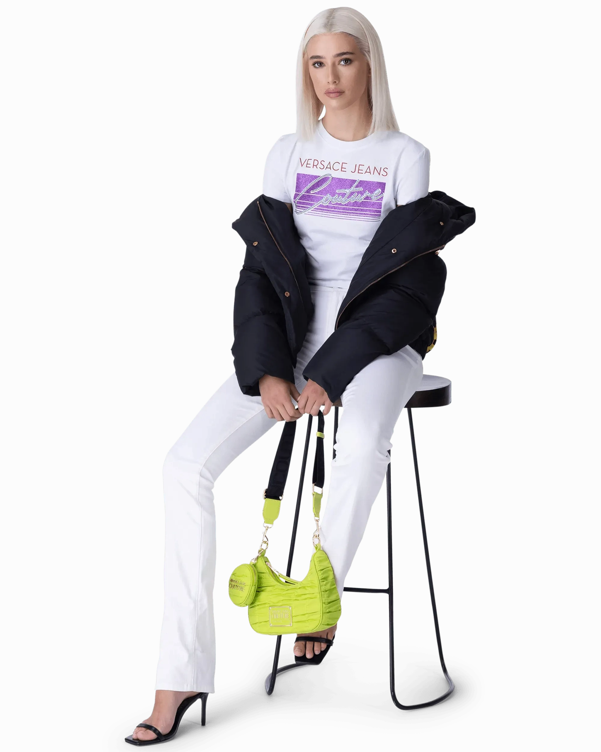 Crunchy Nylon Small Shoulder Bag