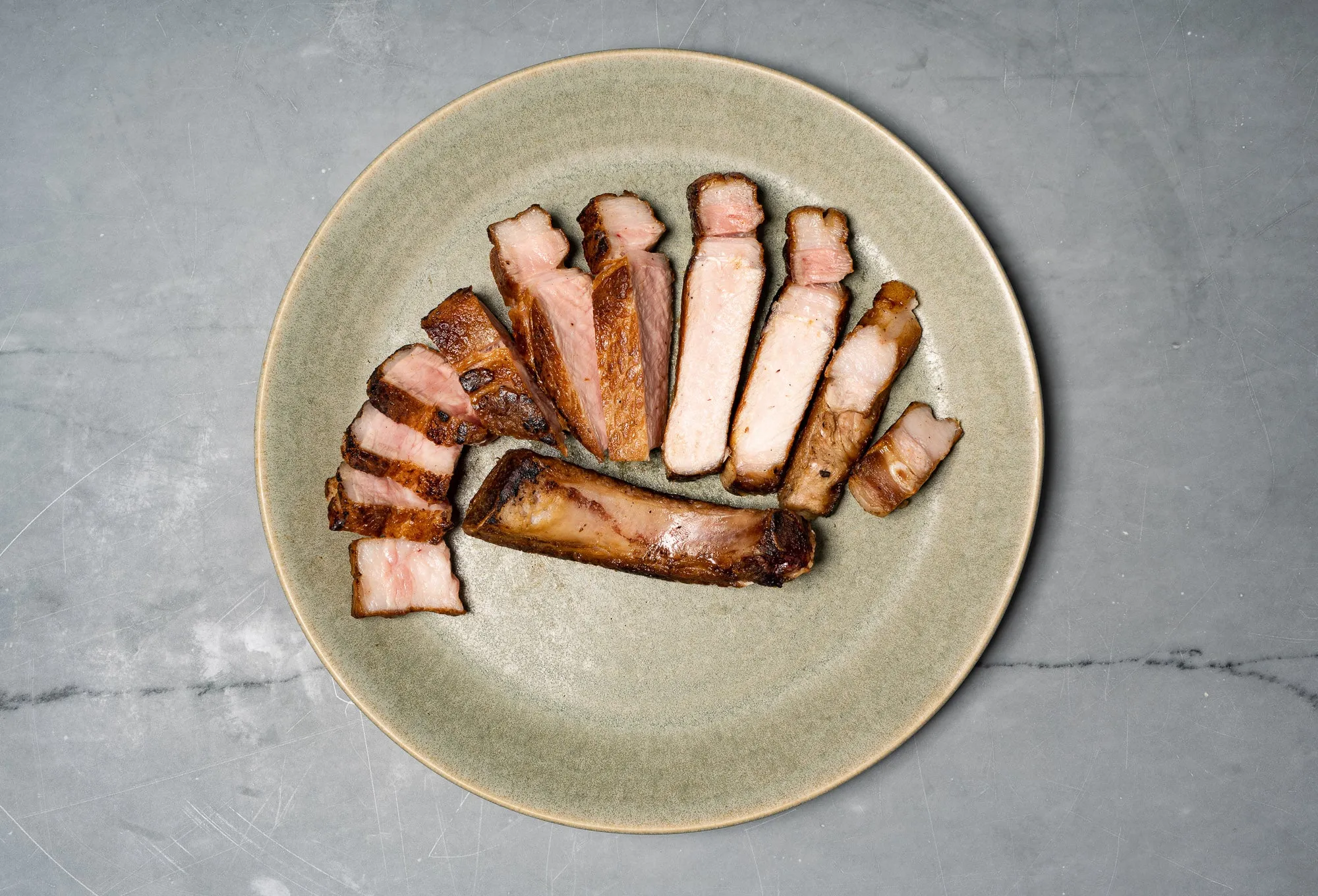 DRY AGED BONE-IN PORK LOIN ROAST