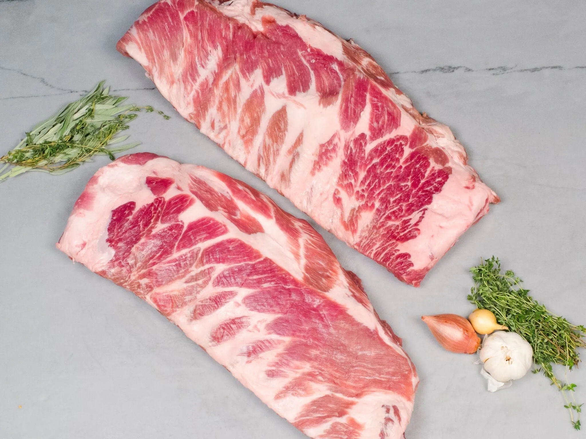 DUROC SPARE RIBS, 10-11lb