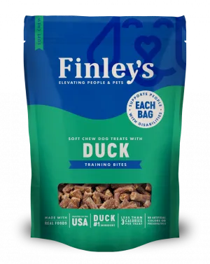 Finleys Duck Recipe Soft Chew Training Bites
