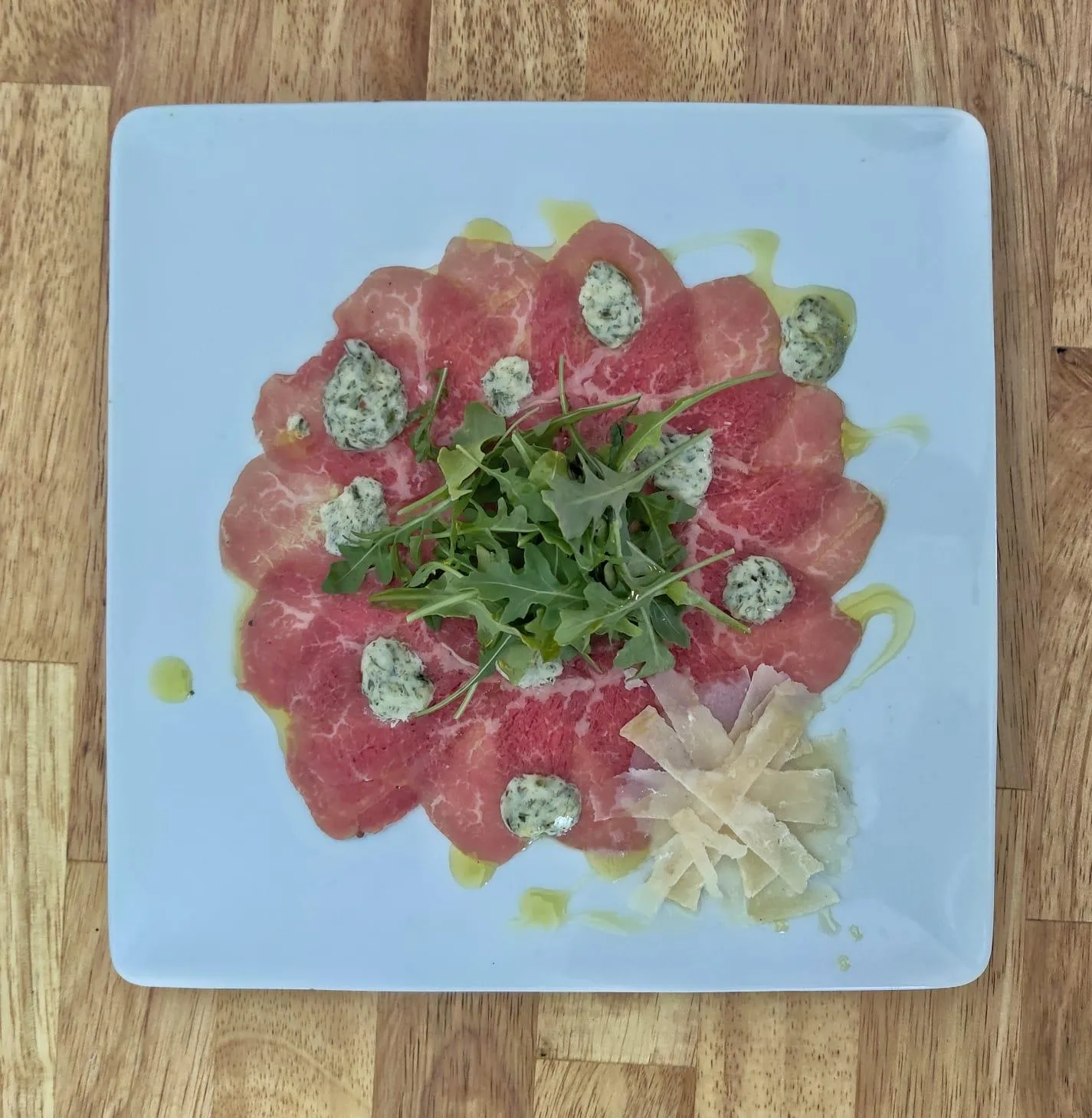GrillMaster's Wagyu Beef Carpaccio