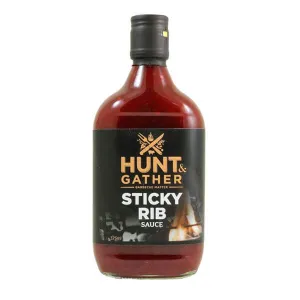 Hunt & Gather Sticky Rib BBQ Sauce 375ML