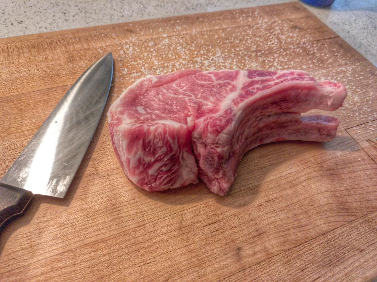 Iberico Bone-In Double Pork Chop