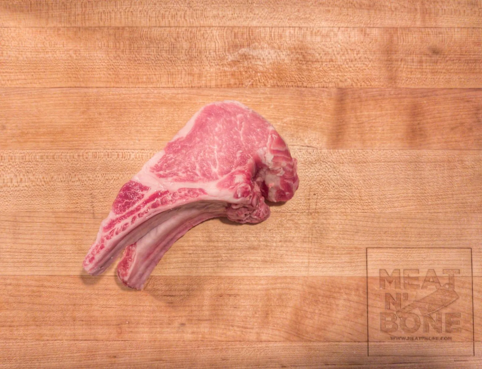 Iberico Bone-In Double Pork Chop
