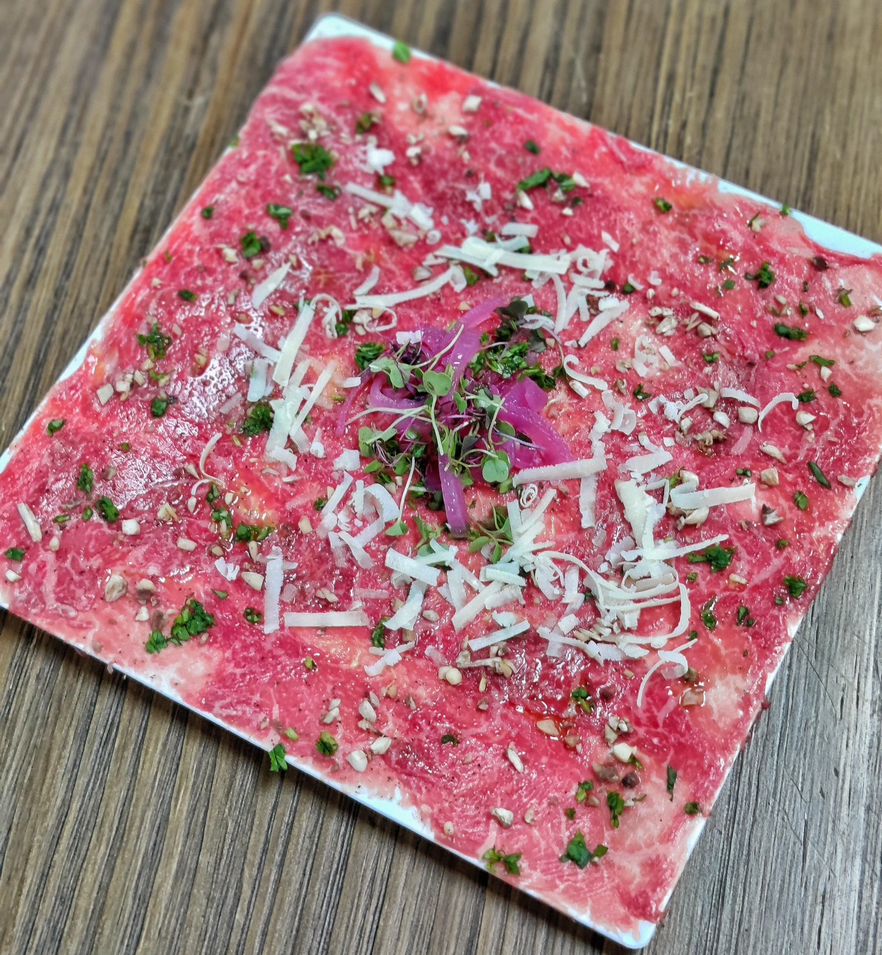 Japanese Olive Wagyu Beef Carpaccio | A5 Sanuki