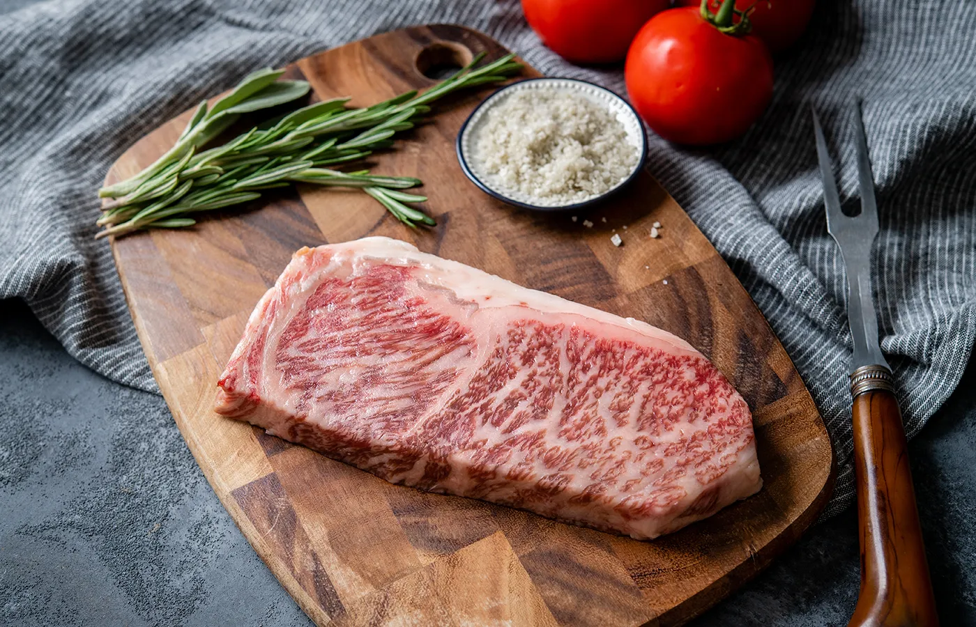 Kobe Beef | A5 Wagyu Beef Striploin Steak