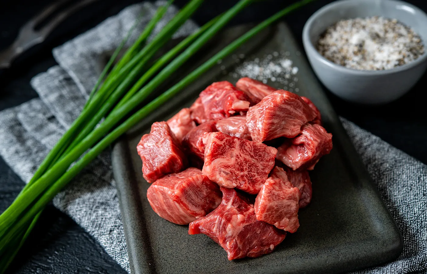Kobe Beef | A5 Wagyu Beef Tenderloin Cubes (2 pkgs)