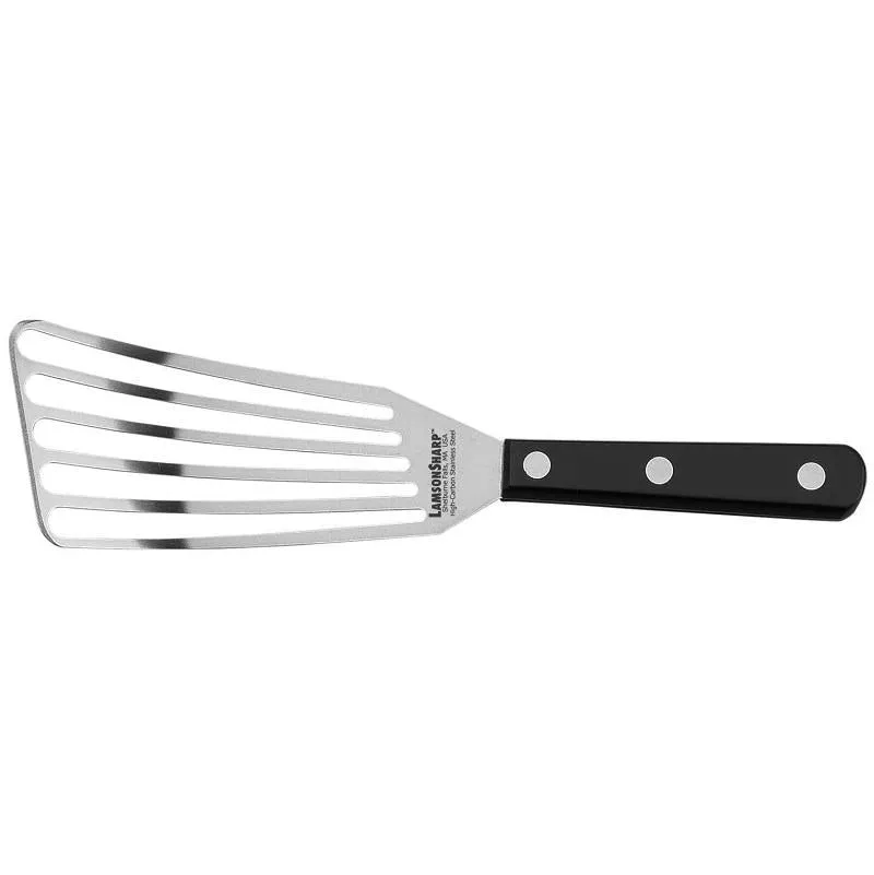 Lamson 3" x 6" Slotted Turner with Black Composite Handle
