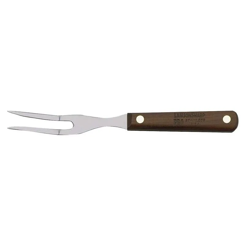 Lamson 7" Two-Tine Granny Fork Walnut Handle