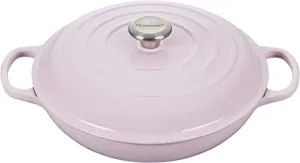Le Creuset 3 1/2 Qt. Signature Braiser w/Stainless Steel Knob - Shallot- Personalized Engraving Available