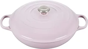 Le Creuset 5 Qt. Signature Braiser w/Stainless Steel Knob- Shallot- Personalized Engraving Available