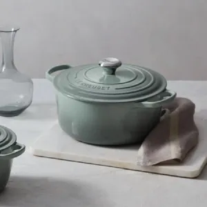 Le Creuset 5.5-Quart Enameled Cast Iron Dutch Oven - Sea Salt