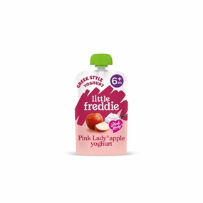 Little Freddie Organic Creamy Pink Lady Apple Greek Style Yoghurt 6  months 100g