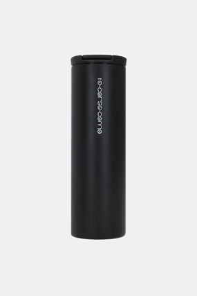 logo print stainless steel tumbler