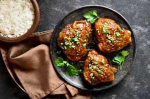 Marinated Boneless Skinless Sweet Thai Chili Chicken Thighs