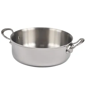 Mauviel M'COOK Rondeau 5ply Stainless Steel