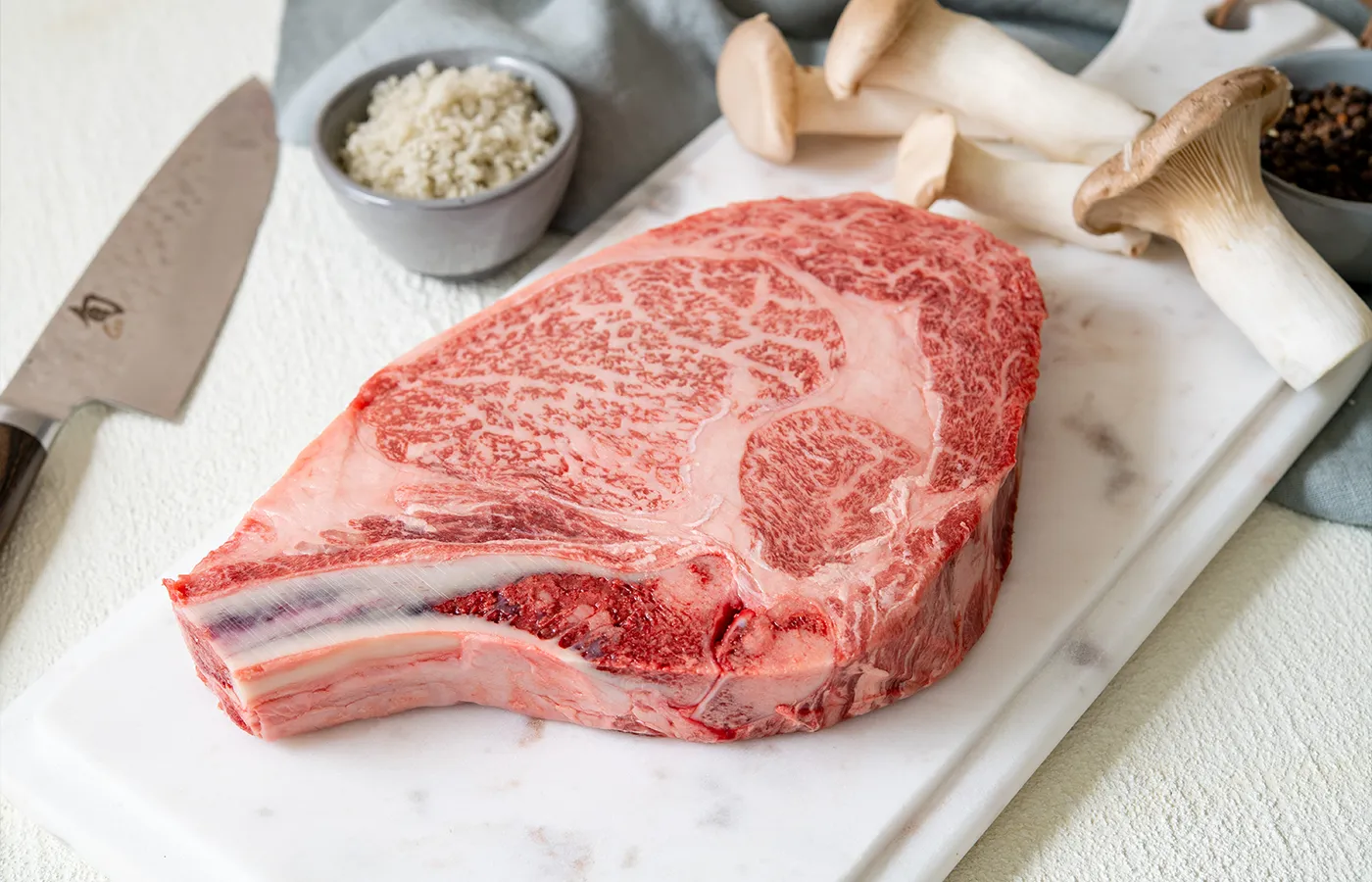 Miyazakigyu | A5 Split Bone-In Ribeye Steak
