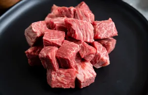 Motobu Gyu | A5 Wagyu Beef Tenderloin Cubes (2 pkgs)
