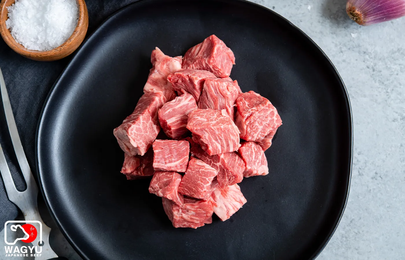 Motobu Gyu | A5 Wagyu Beef Tenderloin Cubes (2 pkgs)