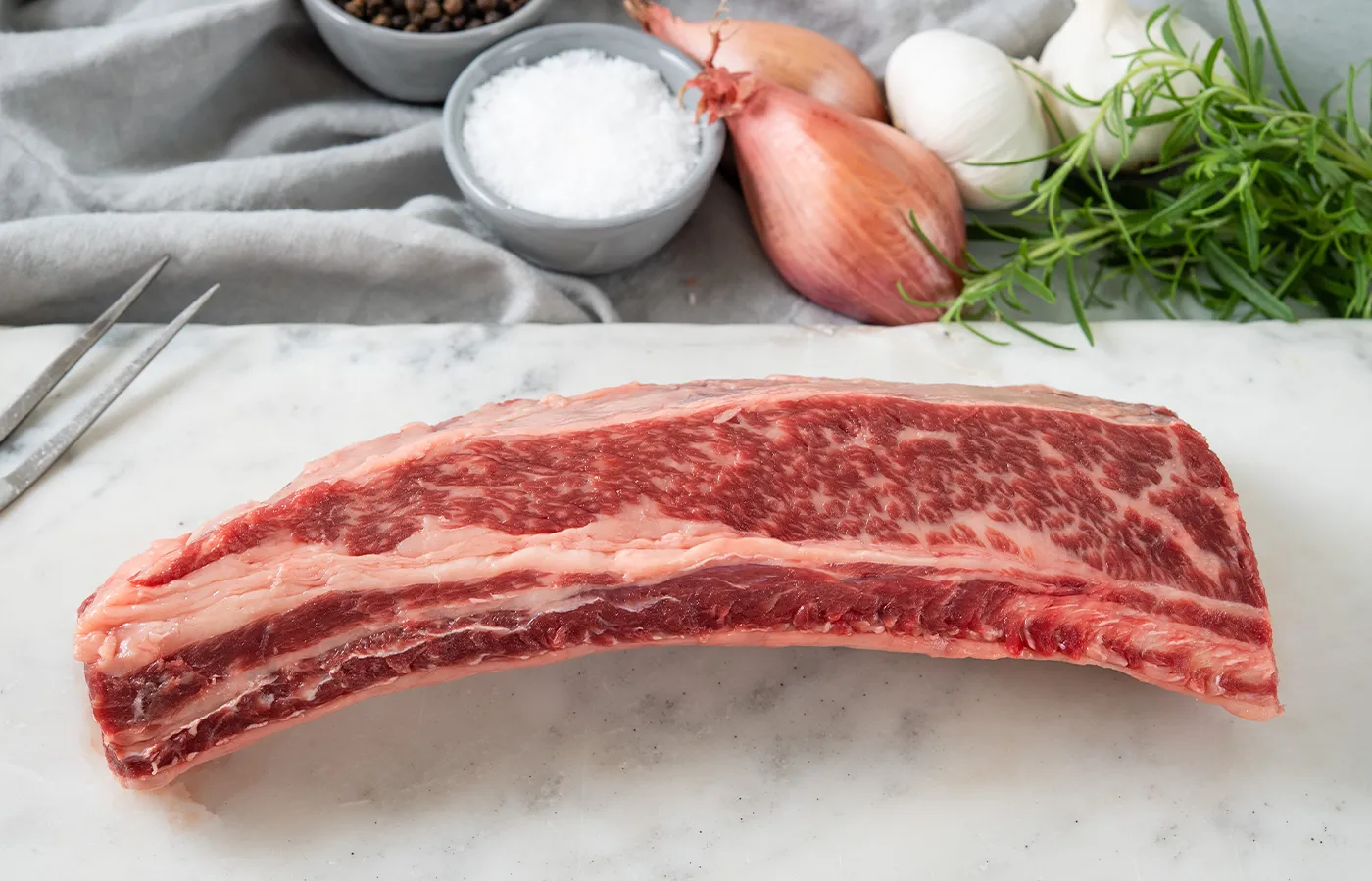 Natural American Wagyu Beef Long Bone Short Ribs (2 pcs)