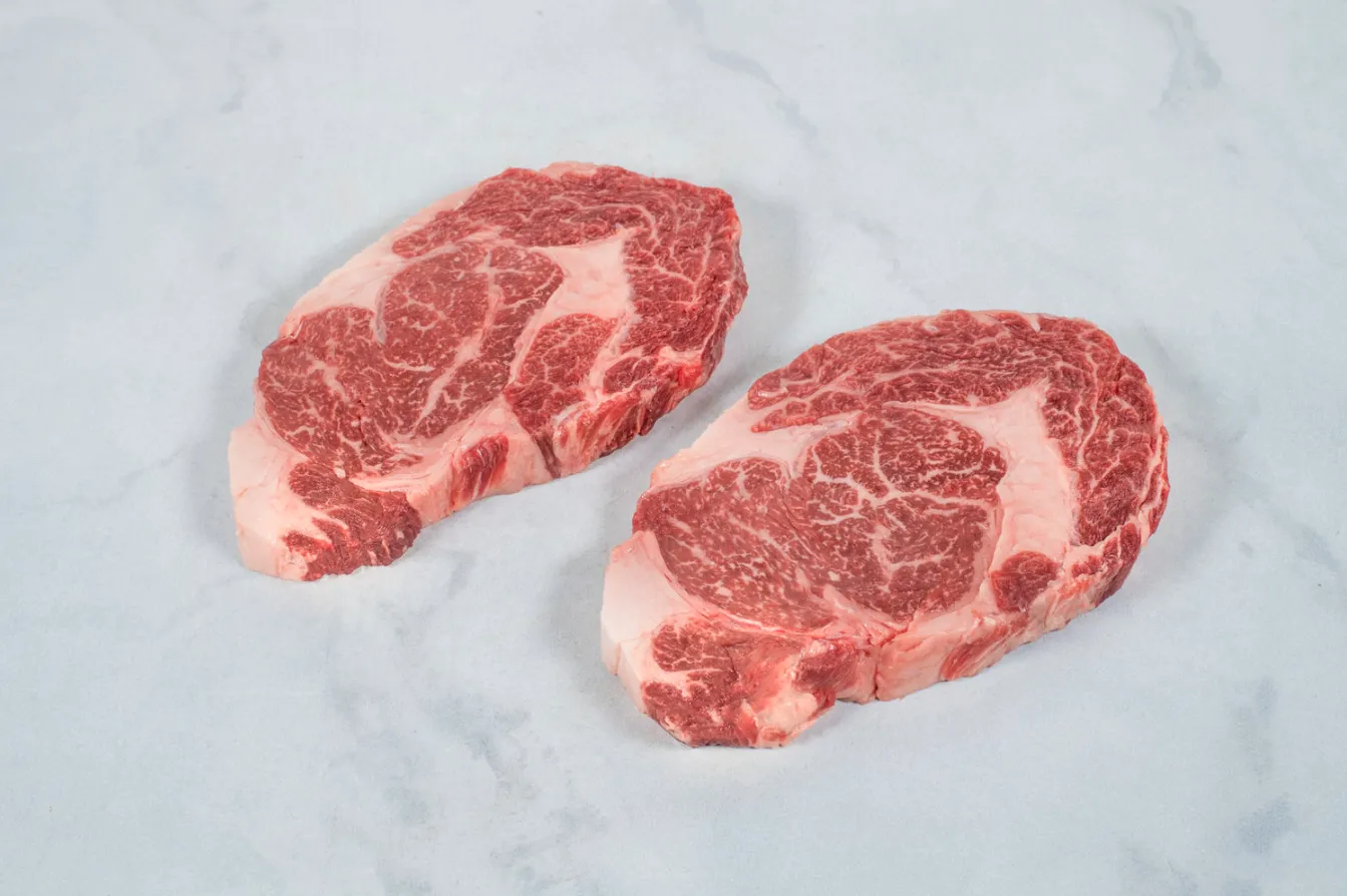 Natural American Wagyu Beef Portioned Ribeye Steak