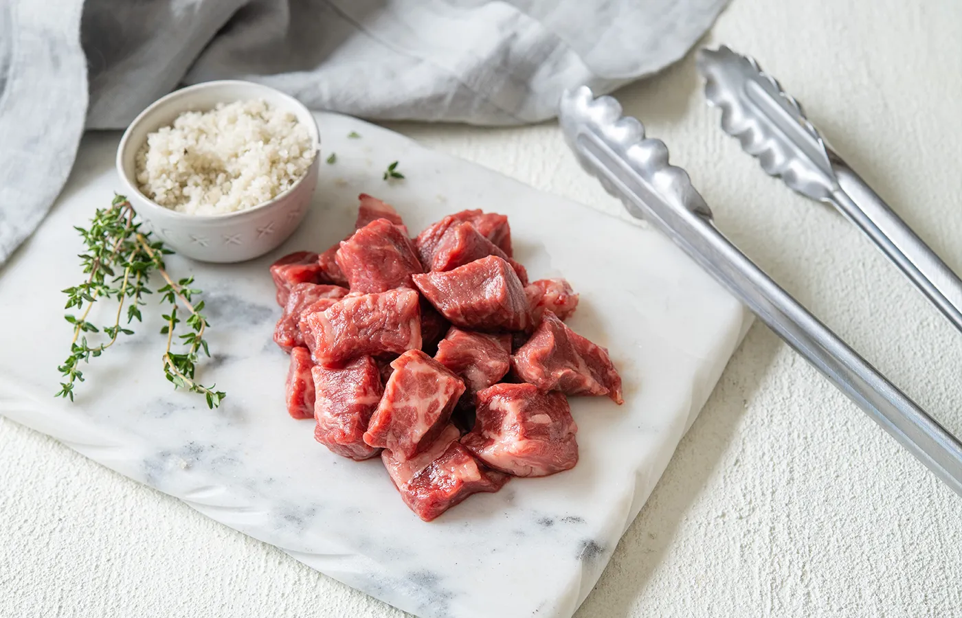 Natural American Wagyu Beef Steak Cubes-Premium Loin (2 pkgs)