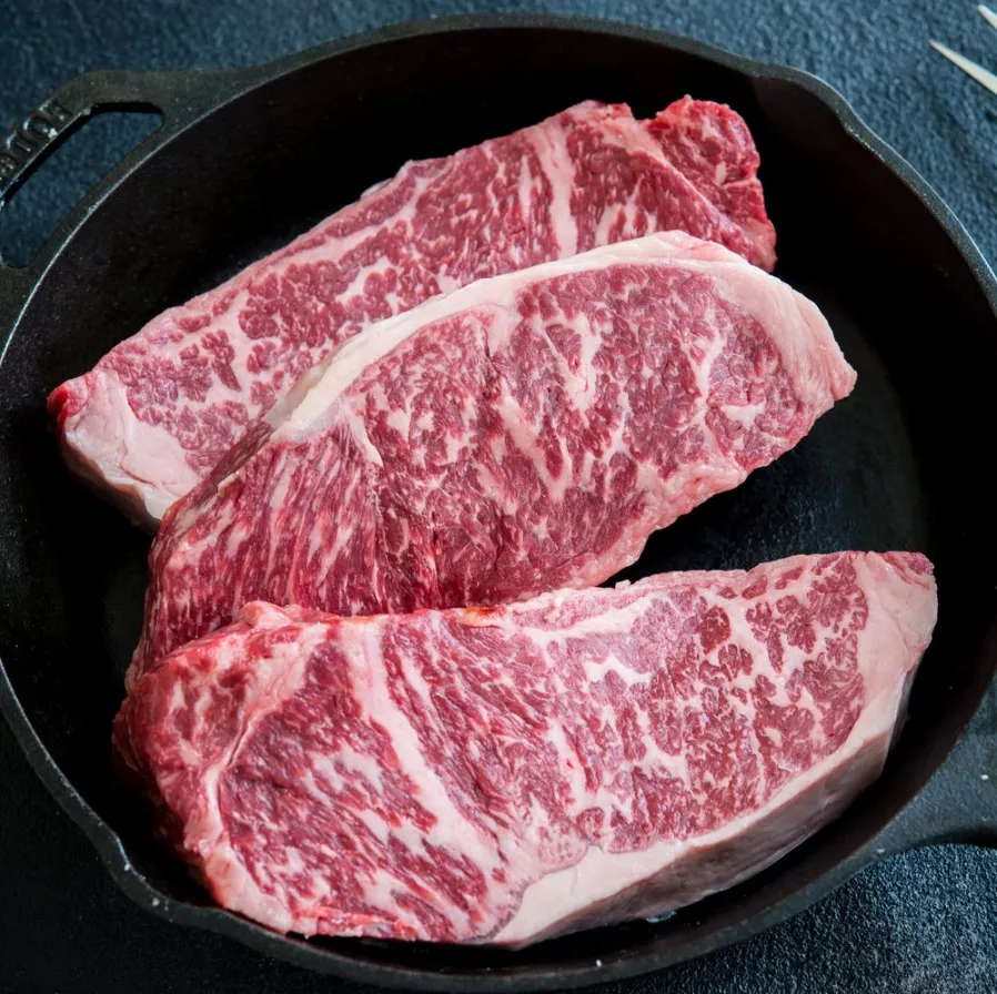 Natural American Wagyu Whole Beef Boneless Striploin