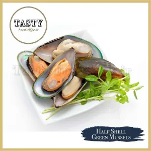 New Zealand Half Shell Green Mussels
