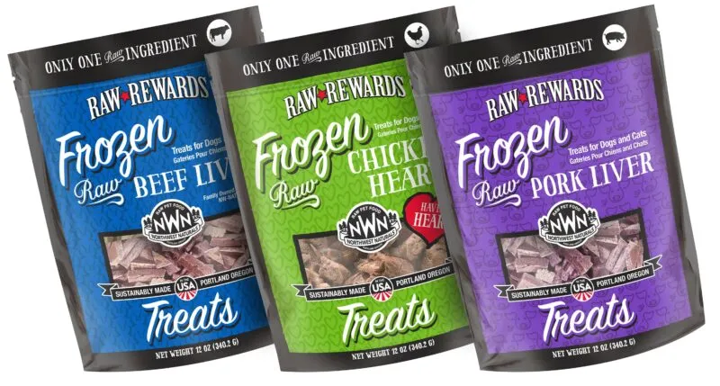 Northwest Naturals Raw Rewards Frozen Beef Liver Treats