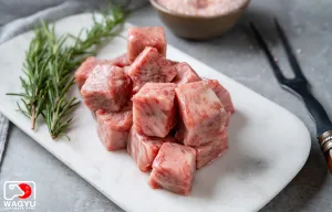 Olive Wagyu | A5 Wagyu Beef Steak Cubes-Premium Loin (2 pkgs)