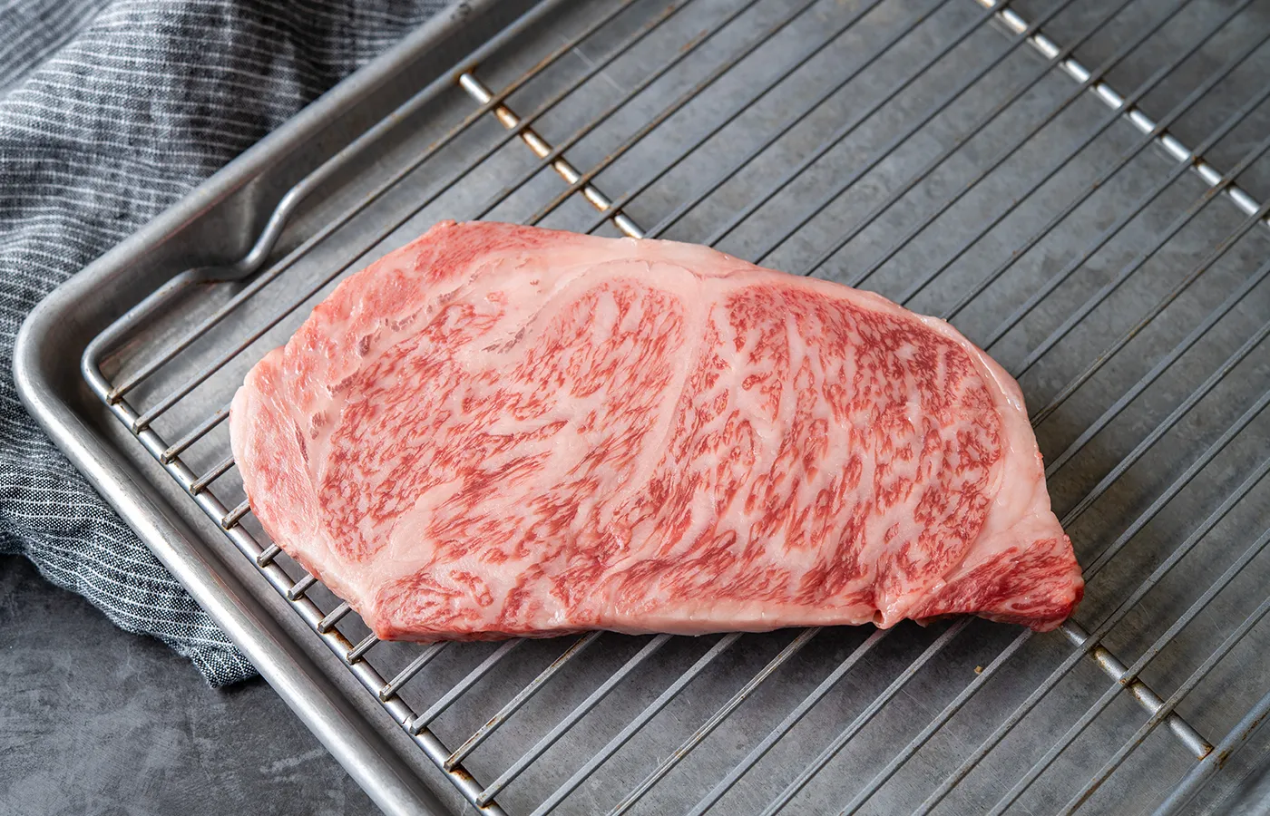 Olive Wagyu | A5 Wagyu Beef Striploin Steak