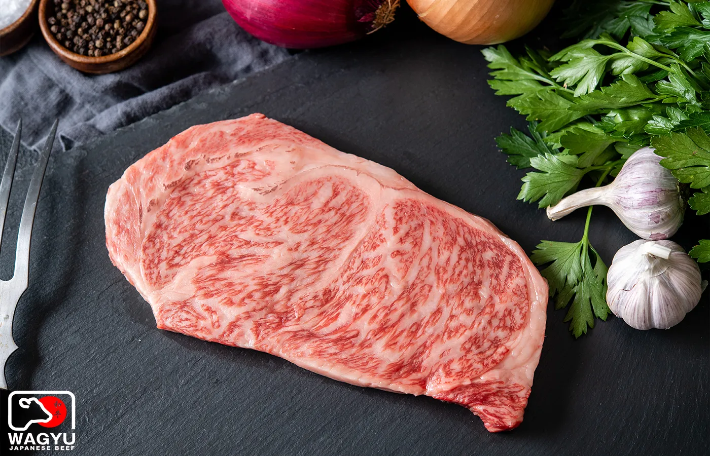 Olive Wagyu | A5 Wagyu Beef Striploin Steak