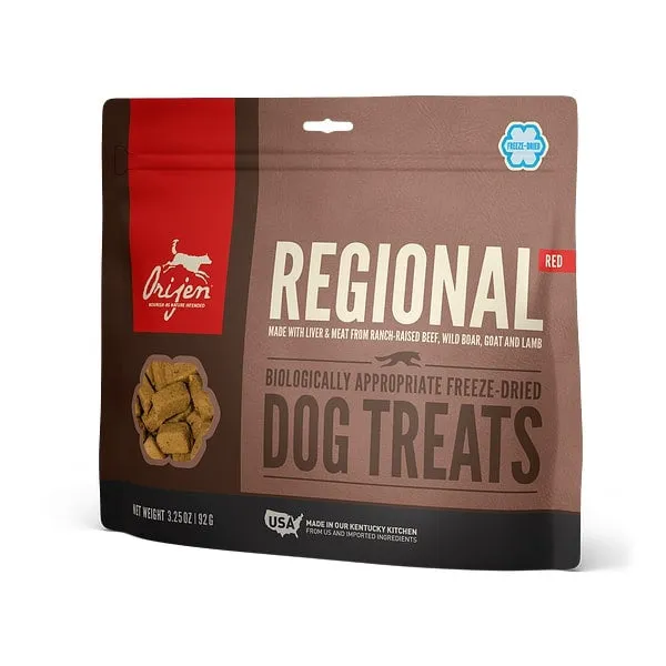 ORIJEN Freeze Dried Regional Red Dog Treats