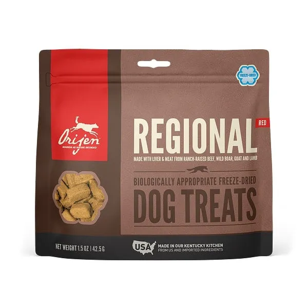 ORIJEN Freeze Dried Regional Red Dog Treats