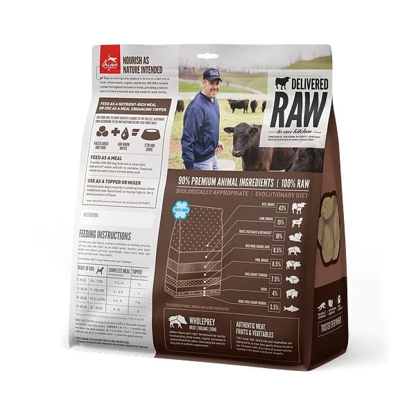ORIJEN Regional Red Freeze Dried Dog Food