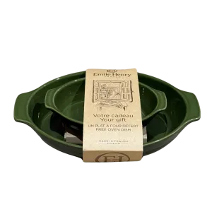Oval Baker Set of 2
